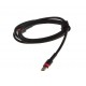 Cablu pentru încărcătoare USB-C la USB-C PD Baseus Cafule PD 2.0 QC 3.0 60W 1m (negru-roșu)