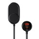 Distribuitor auto priză brichetă 30W (negru)