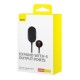 Distribuitor auto priză brichetă 30W (negru)