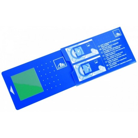 Cartelă de testare pentru verificarea inelelor magnetice ABS în rulmenți
