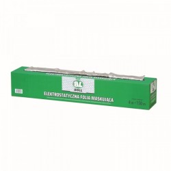 Folie electrostatică de mascare 4m x 150m + cuțit / Boll