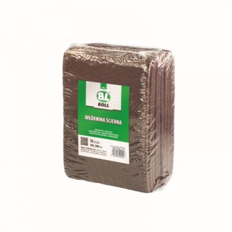Vlies abraziv 150x200 mm foarte fin / bordo granulatie 360 / Boll