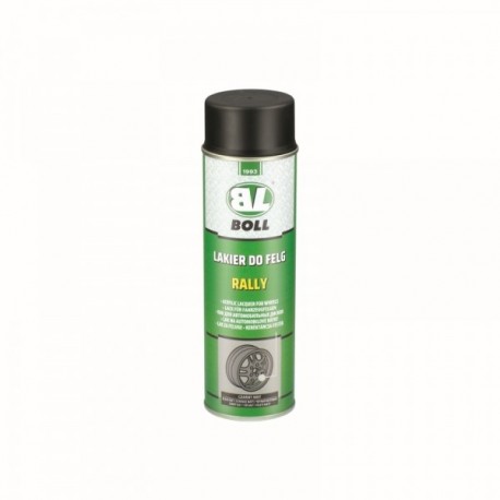 Lac acrilic 500 ml în aerosol negru mat pentru jante auto / Boll