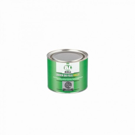 Lac acrilic 500ml negru lucios pentru jante auto / Boll