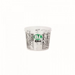 Recipient plastic cu gradație 650 ml / Boll