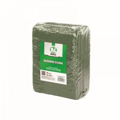 Vlies abraziv 150x200 mm fin / granulație verde 280 / Boll