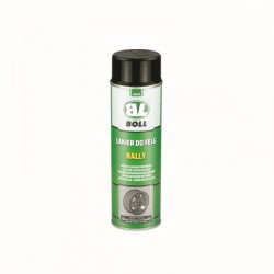 Lac acrilic 500 ml în aerosol negru lucios pentru jante auto / Boll