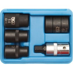 Set de chei hexagonale cu 5 laturi, 5 bucăți