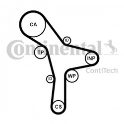 Curea de distribuție Kia 3,5 V6 02- 259Z 24312-39810