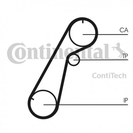 Curea de distribuție Mazda 2,5TD 3593430