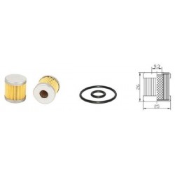 Filtru fazei lichide OMB cu plasă și set de 2 inele O-ring