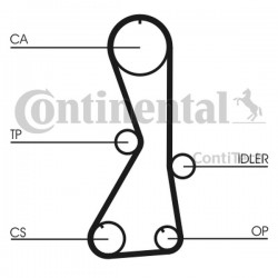Curea de distribuție Mitsubishi 2,0 MD329639