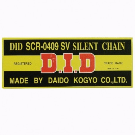 Lanț de distribuție moto. DID SCR0409SV (nituit)