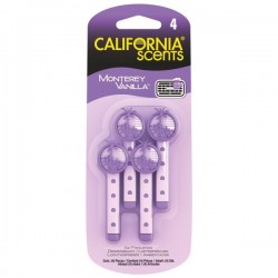 Bețișoare parfumate California Scents pentru ventilație - Monterey Vanilie (4 buc.)