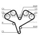 Curea de distribuție Opel 2,5-3,0 CT_884