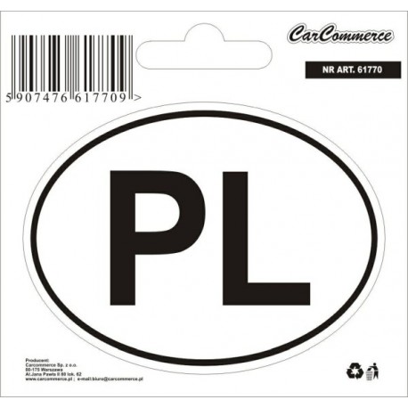 Autocolant PL
