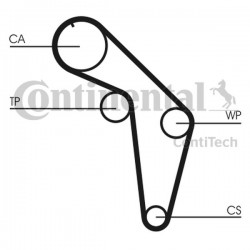 Curea de distribuție VW 2,0-2,3 CT_725