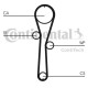 Kit distribuție Renault 1,2 16V VKMC 06002