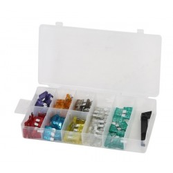 Set siguranțe standard, 97 buc: 3A, 5A, 7.5A, 10A, 15A, 20A, 25A, 30A OK031005