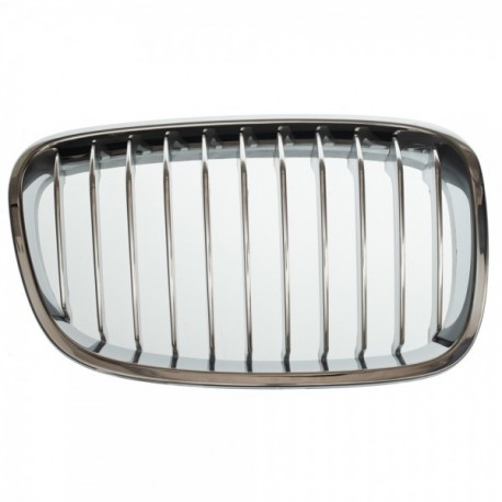 BMW 1 (F20) / (F21) 2011-2015 grilă față, cromată, partea dreaptă