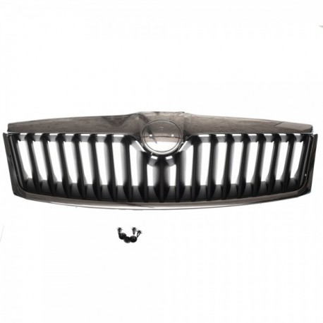Skoda Octavia 2008-2013 cadru grilă față crom
