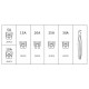 Set siguranțe mini, 121 buc: 5A, 10A, 15A, 20A, 25A, 30A OK031004