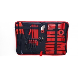 Set de unelte pentru radio, cleme și tapițerie auto, 38 funcții