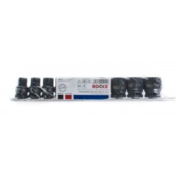 Set de chei tubulare de impact hexagonale 1/2, 10 buc. OK015002