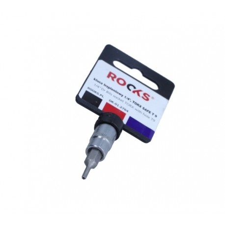 Cheie cu știft 1/4, Torx Safe T 9 OK012764