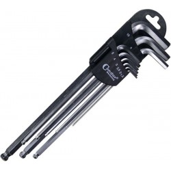 Chei imbus cu bilă 1.5-10 mm, set 9 bucăți