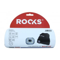 Căciulă cu lampă 80 lumeni Rooks neagră OK033015