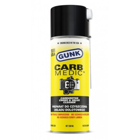 Spray pentru curățarea sistemului de admisie și clapete 354g/380ml Carb Medic / Gunk