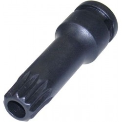 Adaptor 1/2 cu profil multiplu cu orificiu M18 x 75 mm