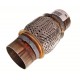 Conector elastic sistem evacuare interlock sudat țeavă 60x100 60x100r