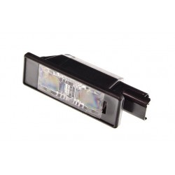 Lampă număr înmatriculare Citroen C3 II, Peugeot 207, 307, 3008 09.09-08.16 Set/Stânga 6340F0