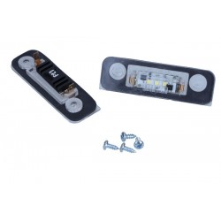 Lampă număr înmatriculare Ford Fiesta V/Fusion/Mondeo II LED 1996-2012 stânga/set