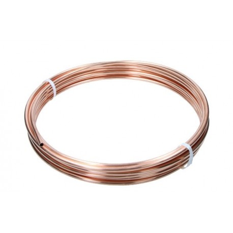 Conductă frână lungime 10 m cupru 8 mm RURKA 8-10M