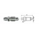 Aerator frână 5/16 x 24UNF S8 lungime 26