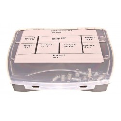 Set de capete pentru conducte de frână 100 bucăți