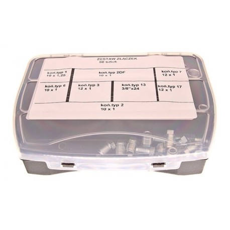Set de capete pentru conducte de frână 100 bucăți