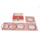 Set segmenti piston Opel Corsa 93-