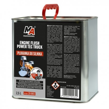 Agent de clătire motor 2,5L Power Tec Truck / MA Professional / Cutie metalică