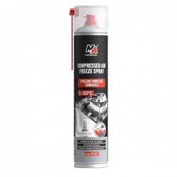 Aer comprimat 600ml / Cu aplicator / Cu efect de înghețare / MA Professional