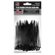 Colier din plastic 2,5x80 (1 pachet 100 buc) negru