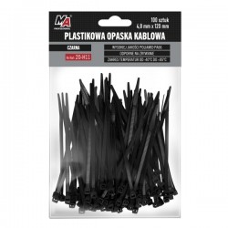 Colier din plastic 4,8x120 (1 pachet 100 buc) negru