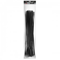 Colier din plastic 9x750 (1 pachet 50 buc) negru