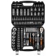 Set de chei tubulare 1/4, 1/2, set 110 bucăți, CRV