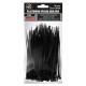 Colier din plastic 3,6x140 (1 pachet 100 bucăți) negru