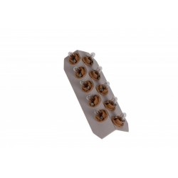 Bec bec 12V/1,5W 8,4D bej (cu soclu plastic) set 10 bucăți (fără ECE) 0170483000