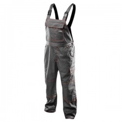 Pantaloni de lucru cu bretele, mărime L/52